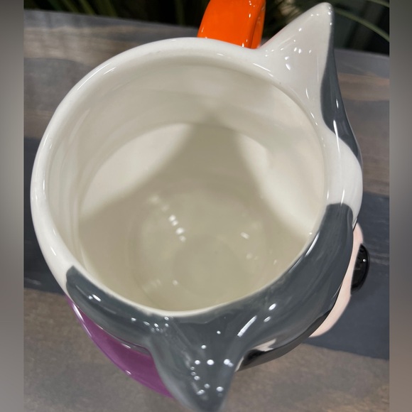 Halloween Frenchie French Bulldog Vampire Handpainted Ceramic Coffee Mug NWT - Picture 5 of 6